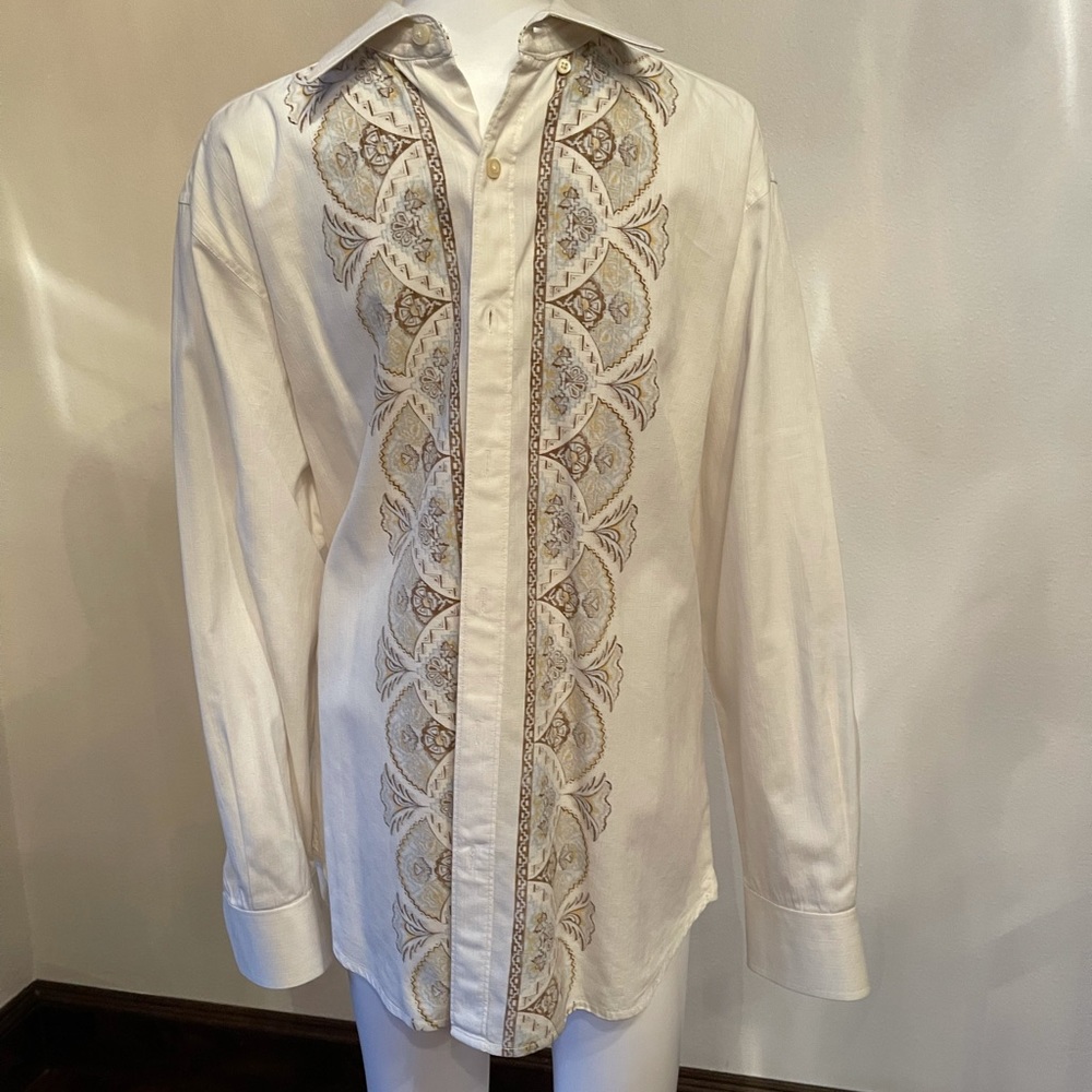 👜Men’s Tommy Bahama Bohemian Long Sleeve Shirt - Picture 2 of 7